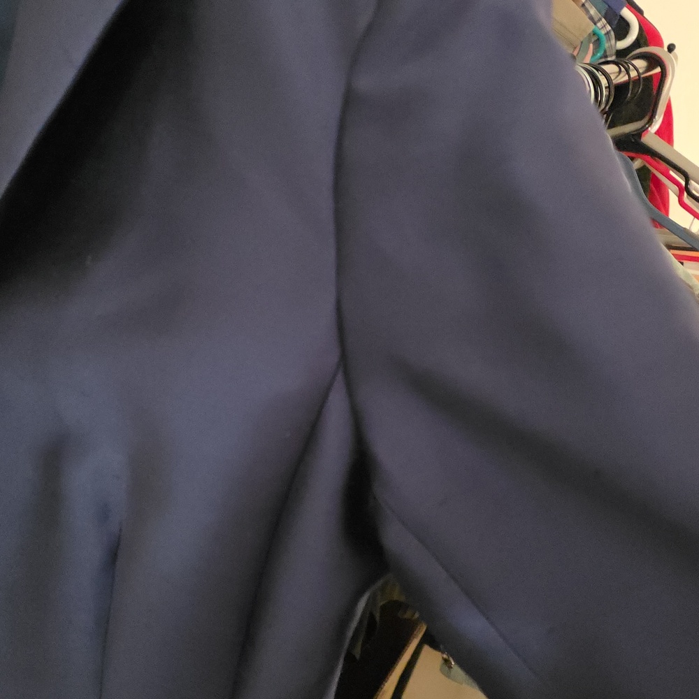 Rickie Freeman for Teri Jon Deep Blue Maxi Skirt Sz 8 Vintage - Picture 12 of 12
